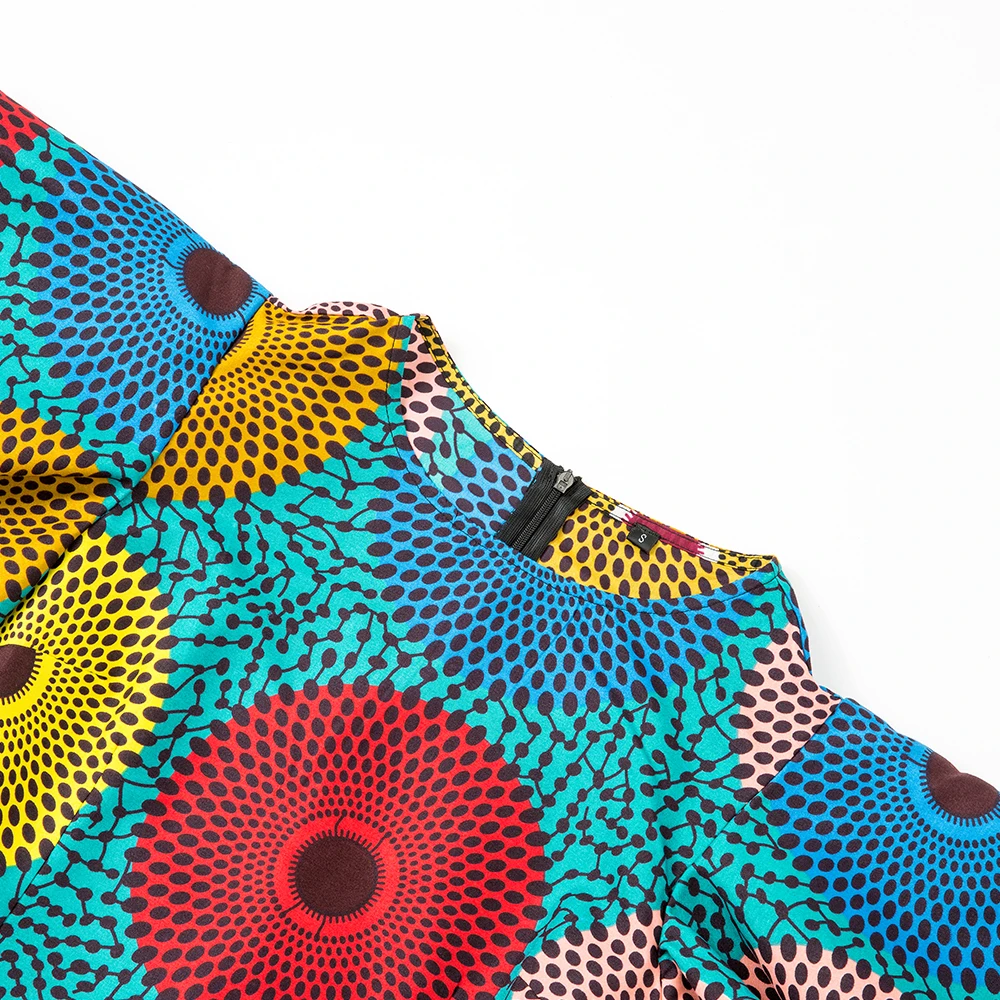 Африканские платья для женщин новинка 2021 года Анкары сексуальное платье