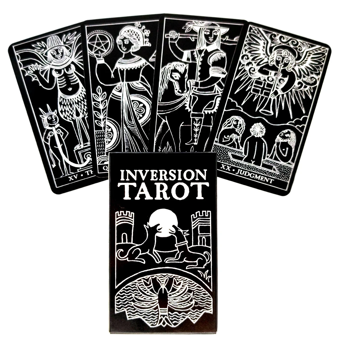 

2021 New Inversion Tarot Cards And PDF Guidance Divination Deck Entertainment Parties Board Game Support Drop Shipping 78Pcs/Box