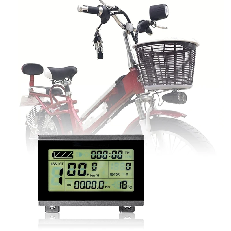 

Electric Bicycle Intelligent for KT-LCD3U Display E-Bike with USB Plug Control Panel Interface Accessories