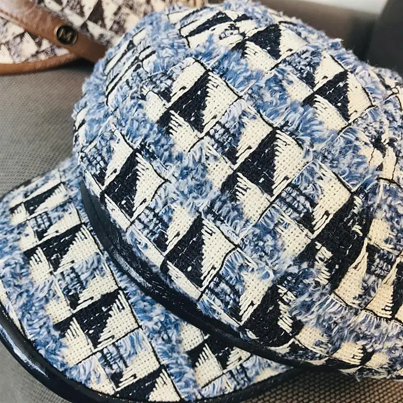 Кепка в стиле женский ремень PU восьмигранной крышкой на весну возраст девочек