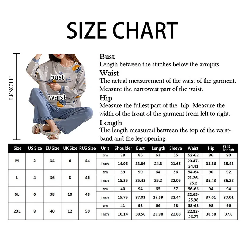 

2020 Pajamas Set Leisure wear Women Pyjamas Women Sleepwear Night suit Home Wear Women Summer Cartoon Cotton Nightwear