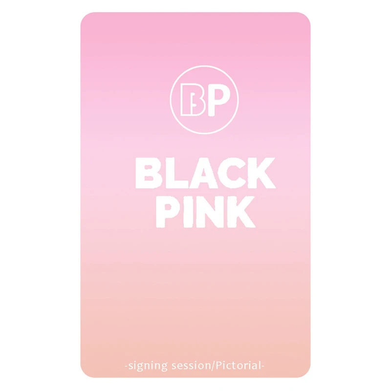 54 шт./компл. Корейский KPOP BLACKPINK альбом фото карты ПВХ карты самодельные LOMO карты Высокое качество фотокарты