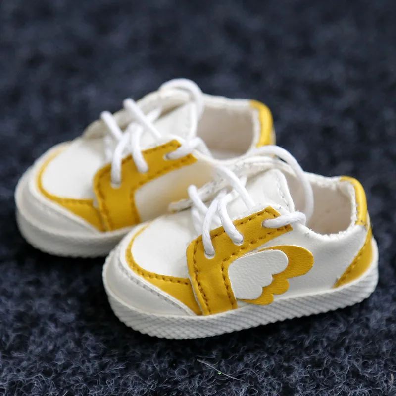 1/6 обувь для кукол bjd Воловья кожа медная Пряжка кожаные ботинки куклы yosd