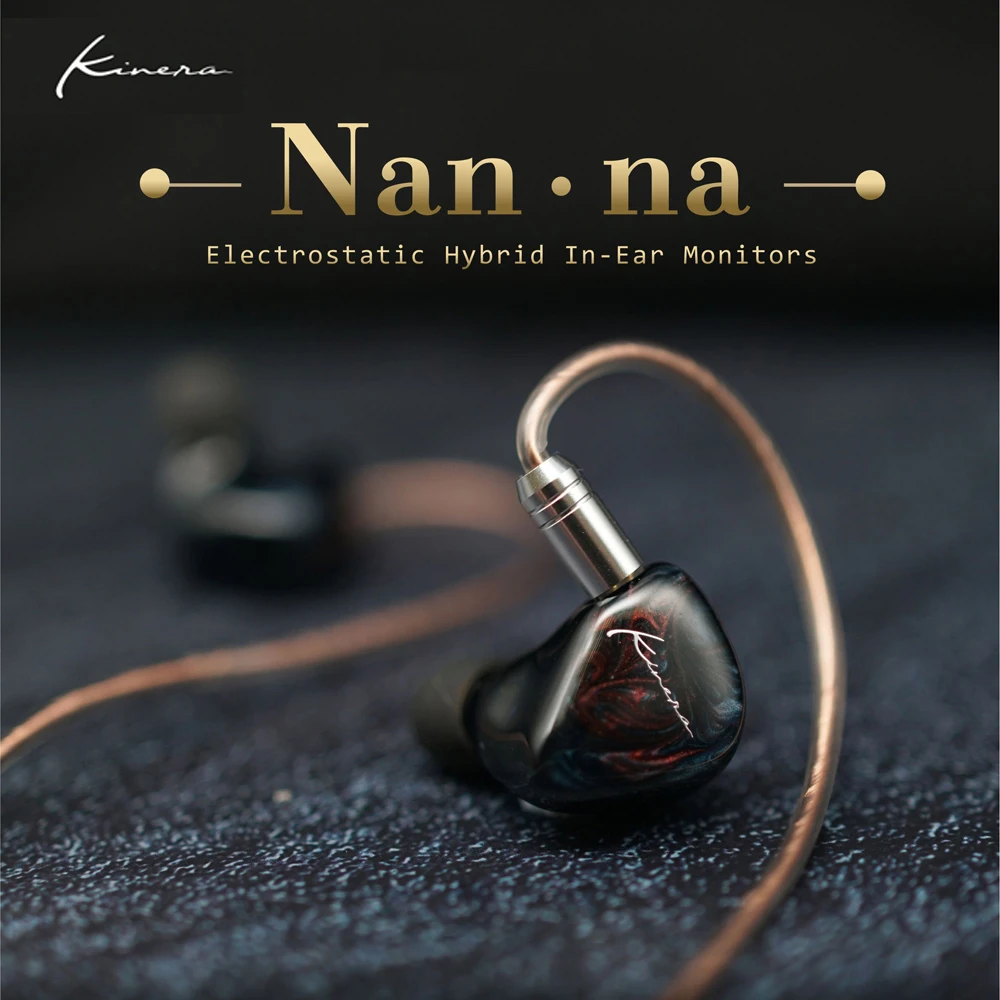 KINERA флагманские наушники для ушей SONION двойной электростатический + BA