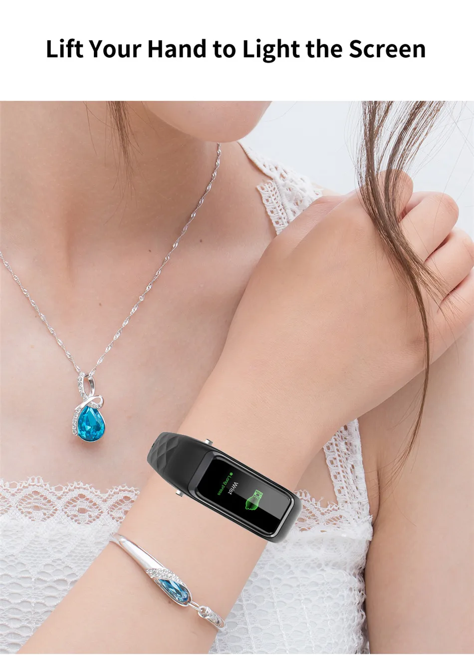 2 в 1 Смарт браслет часы с Bluetooth наушники ECG PPG пульсометр Монитор артериального давления спортивный привод вызов педометр