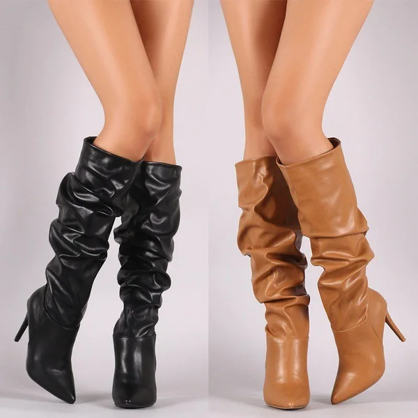

Women's Fashion Heel Shoes High Stiletto Boots Sexy