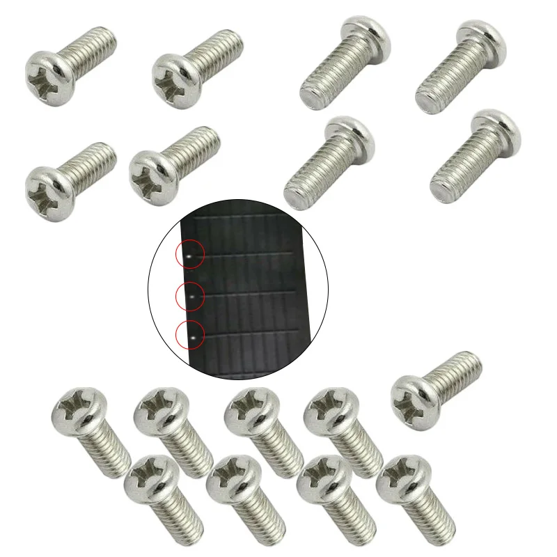

17Pcs Electric Scooter Cycling Scooters Scooter Parts AccessoriesSteel Bolts For Xiaomi M365 Bottom Board Screws 3*8mm