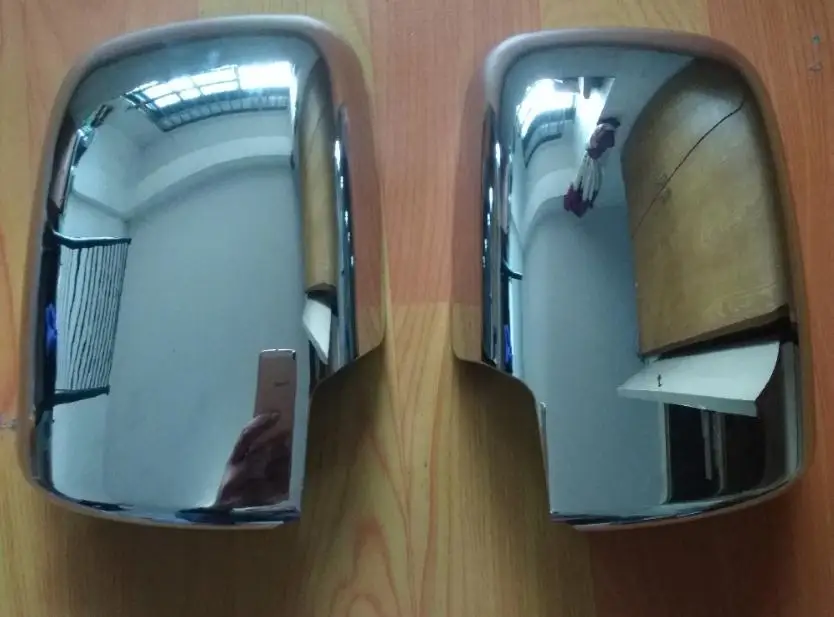 2 шт. ABS Хромированная Боковая дверь заднего вида зеркала Накладка для автомобиля