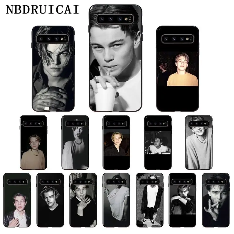 NBDRUICAI Leonardo DiCaprio young Super Star Top чехол для телефона samsung S9 plus S5 S6 edge S7 S8 S10 E plus| |