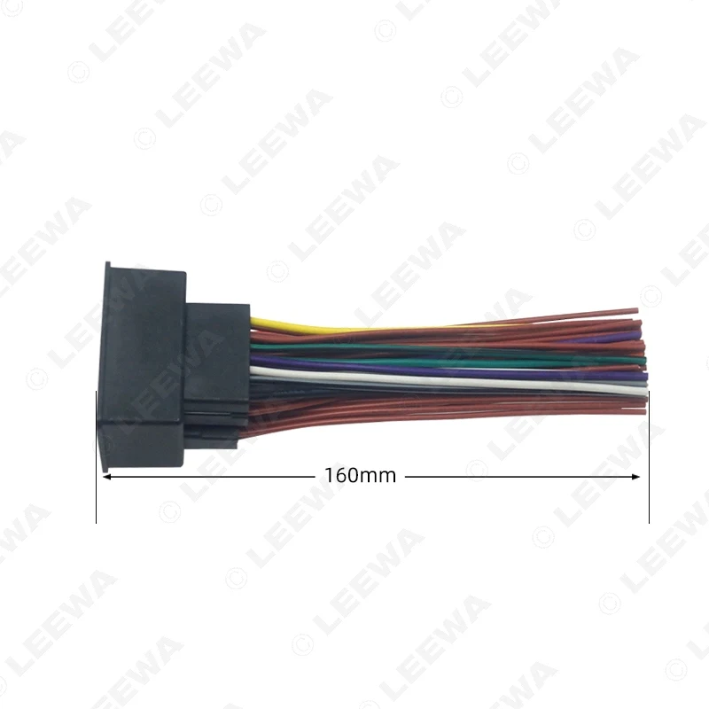 LEEWA 10 шт. автомобильный Радио Аудио 44Pin установка жгута проводов адаптер для Chevrolet