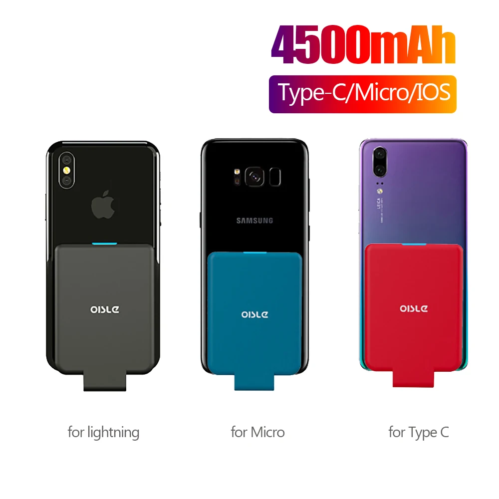 Портативный резервный внешний аккумулятор Mini для iPhone X XS max 11 Pro/Samsung/Huawei/Xiaomi/Oneplus