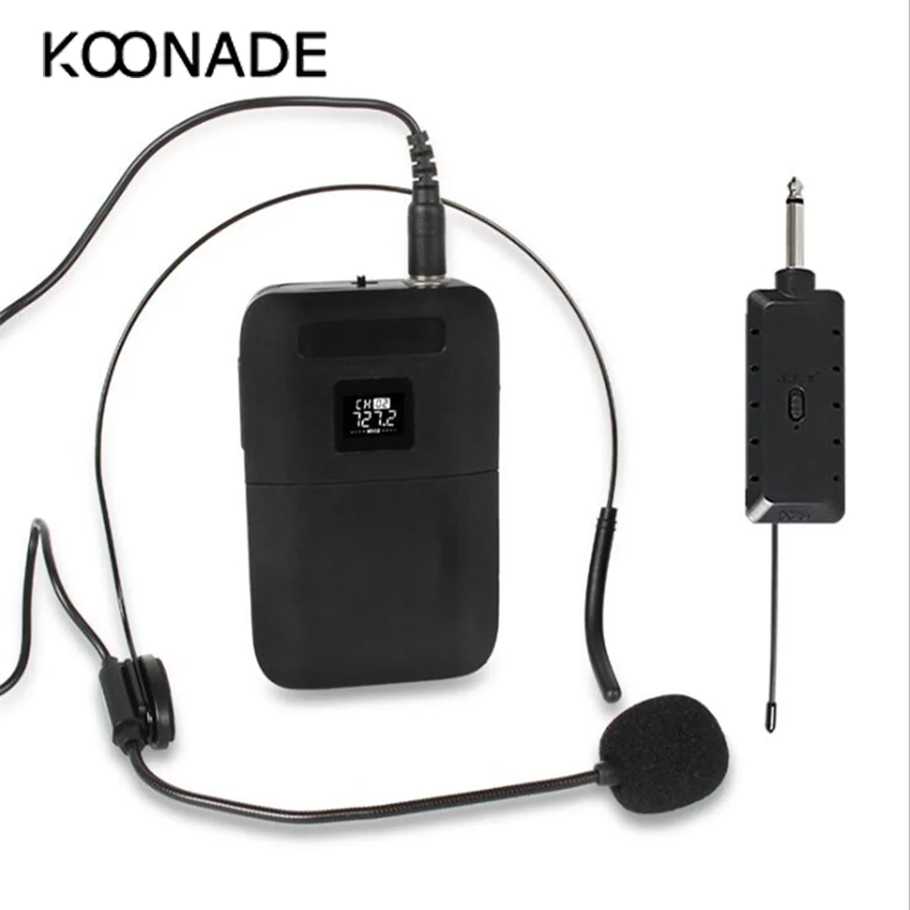 Беспроводной микрофон один с двумя u сегментами лавалье учительский усиленный