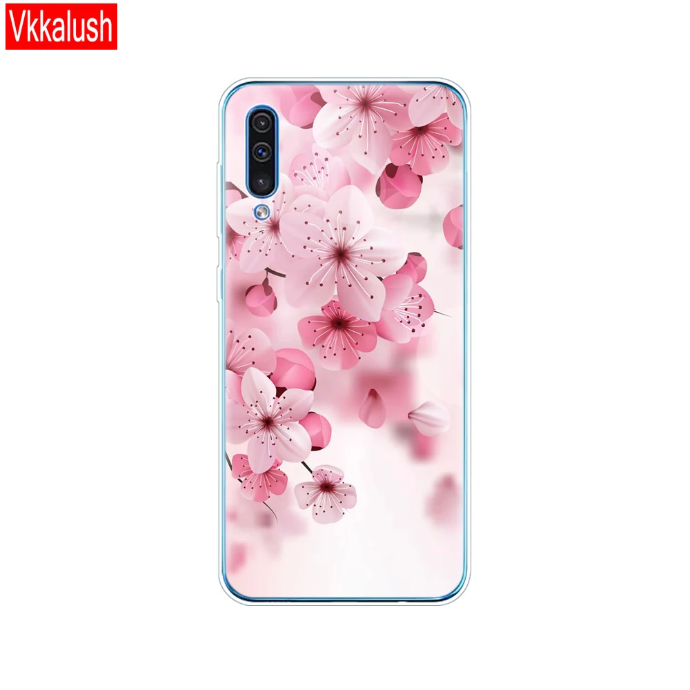 80050 Для samsung Galaxy A30S силиконовый прозрачный Футляр задняя крышка чехол для телефона samsung A30 A307 A307F SM-A307F мягкий чехол 6,4 роскошный - Цвет: 80050