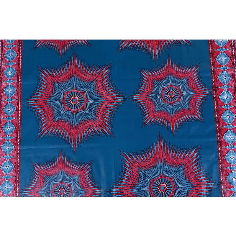 

High Quality 100% cotton Africa Nigerian Prints wax Fabric Royal Fabric for Party Dress