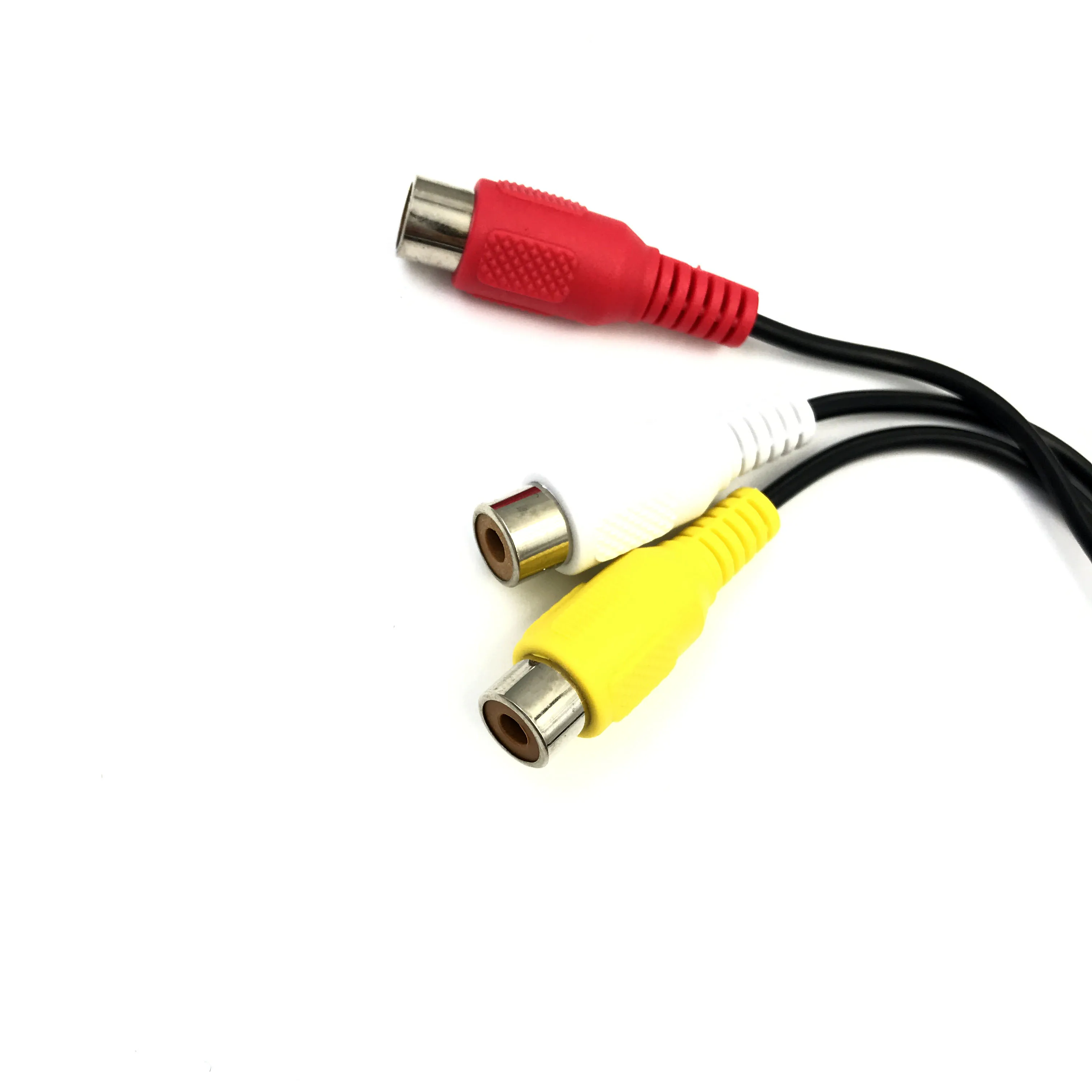 Композитный кабель переходник со штекера USB на гнездо 3RCA RGB AV Аудио Видео|Кабели