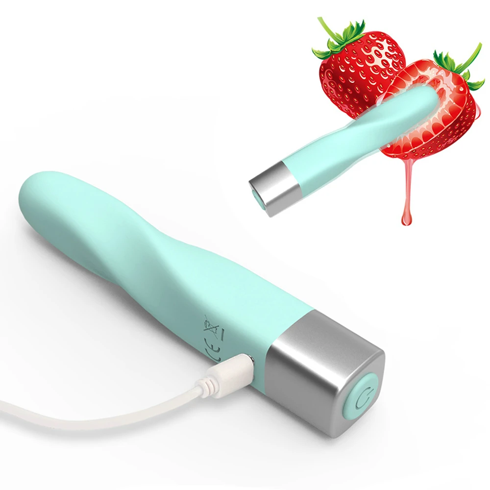 Мини вибратор пуля помада для клитора и точки G вагинальный стимулятор 16