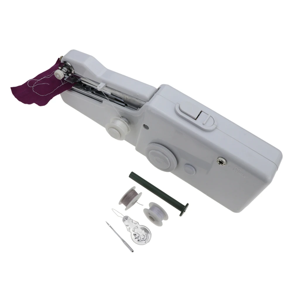 Портативная Бытовая мини-швейная машина Беспроводная электрическая швейная для