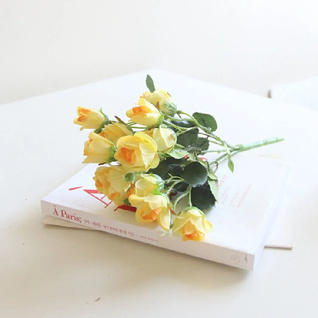 

Parties Rose Flowers Party Rose Silk Wedding Artificial Bouquet Decoration