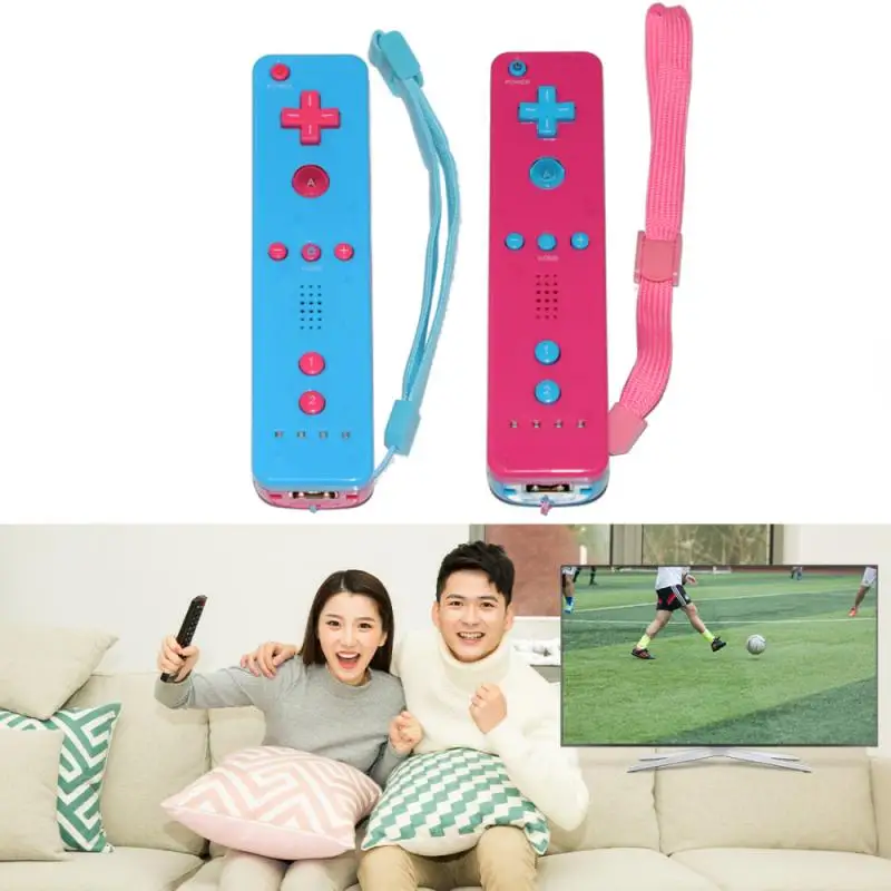 Беспроводной геймпад для Nintendo Wii 1 шт. джойстик без движения с силиконовым чехлом