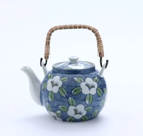 

Japanese-style ceramic high-temperature hand-painted household cool kettle tea set