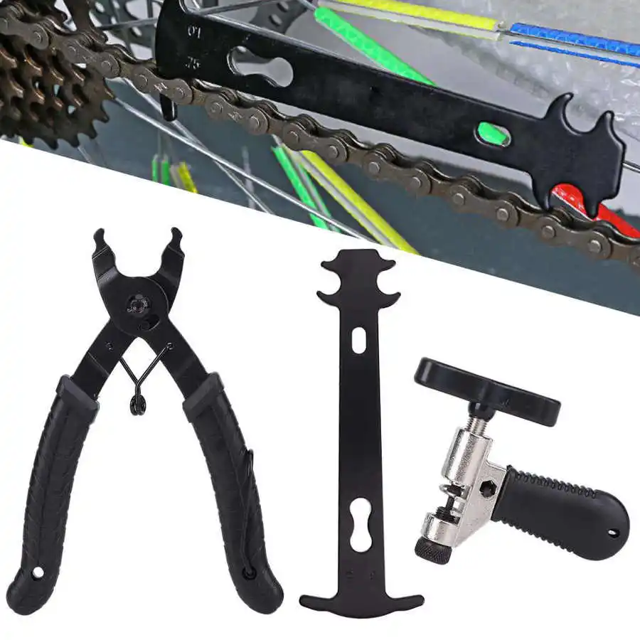 Инструмент для удаления звеньев цепи велосипеда из нержавеющей стали Зажимная