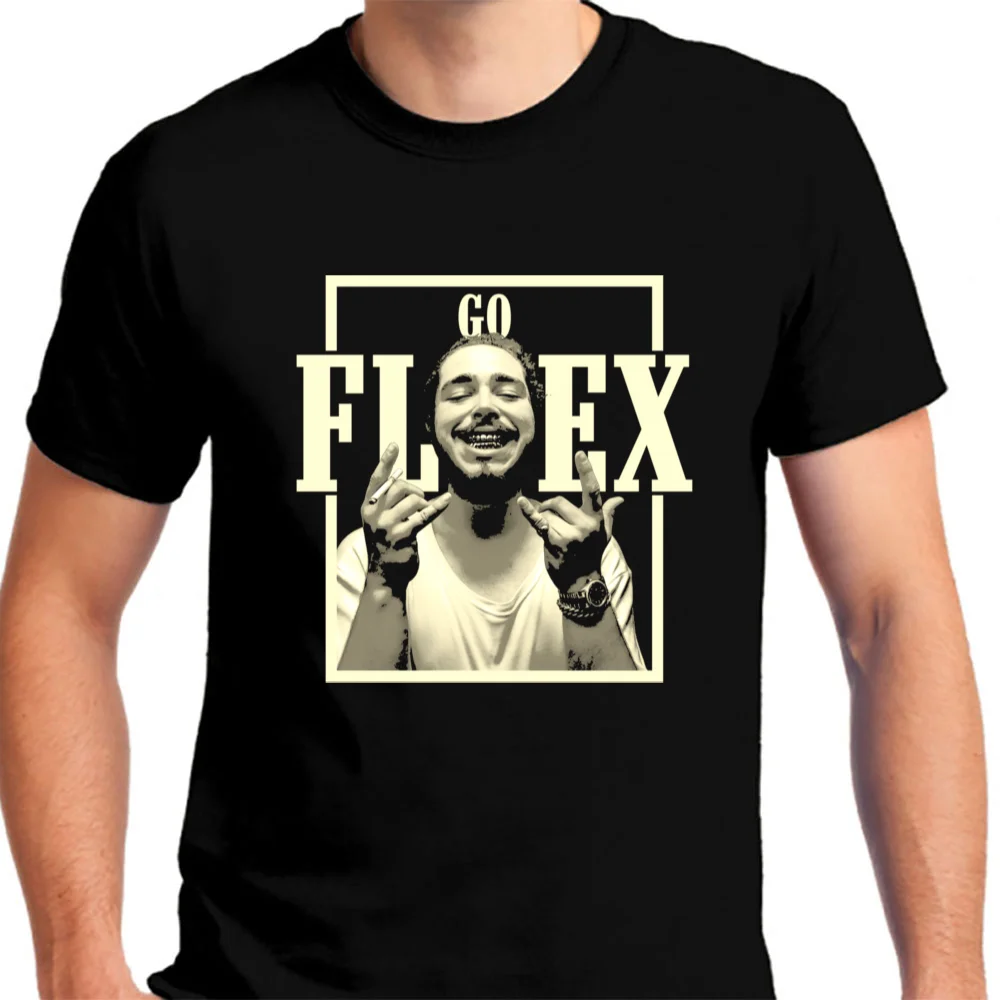 

Post Malone Men T Shirt Print Cotton High Quality Top Tee Sleeves Boy Cotton Men T-Shirt Top Tee Round Neck Clothes