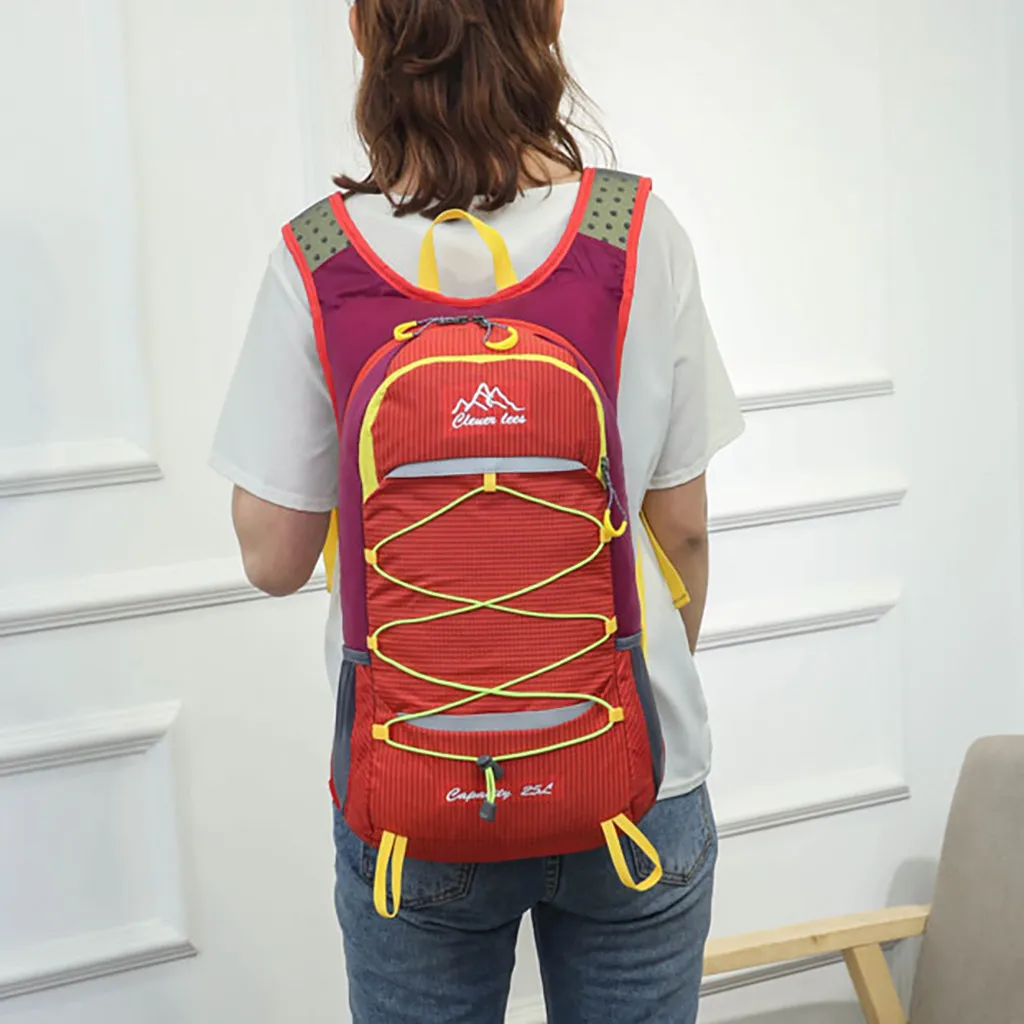 Новый водонепроницаемый нейлоновый рюкзак для женщин Мужская школьная сумка