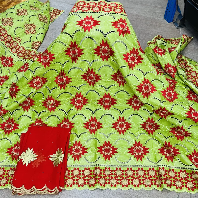 Африканский Базен Riche ткань с Brode Последняя мода вышивка бассейна кружевной ткани