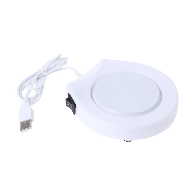 Портативная электрическая Подставка-грелка для напитков с питанием от USB