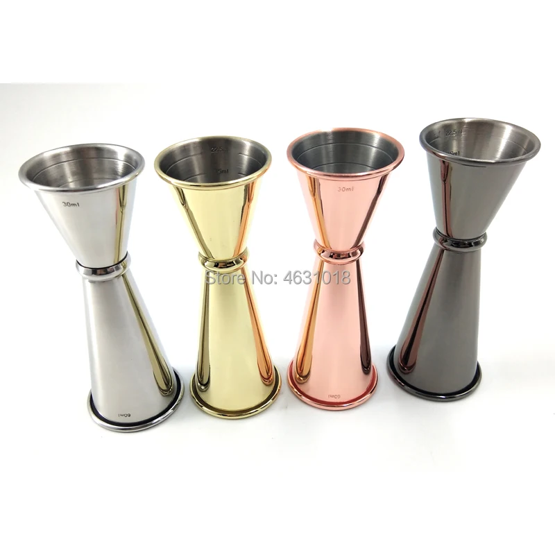 Инструмент для коктейлей 30/60 мл мерный стакан с двойными стенками Jigger Bar Tool как