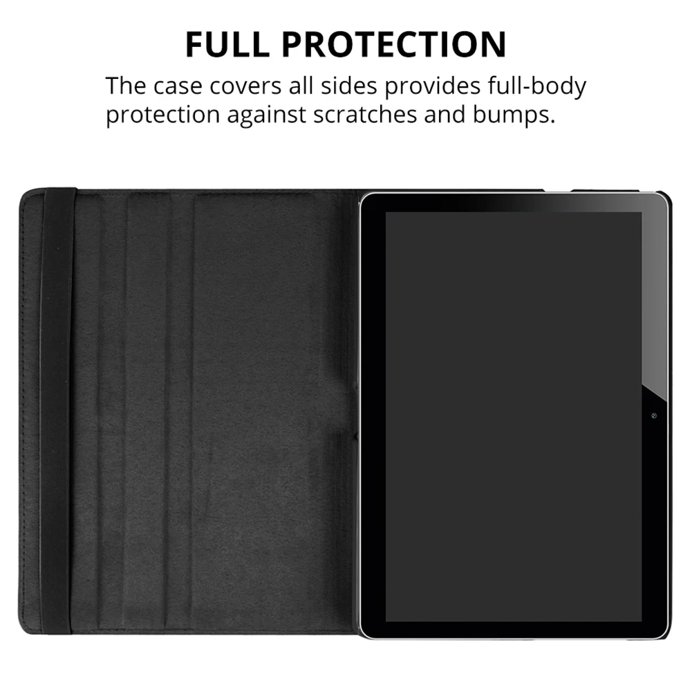 Чехол для планшетов Huawei MediaPad T3 10 9 6 дюйма вращающийся на 360 градусов с подставкой
