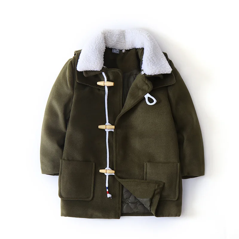 

Boys Jacket Autumn Winter Kids Windbreaker For Boy Plus Thicken Fleece Velvet Outerwear Baby Boys Clothes Kids Jacket