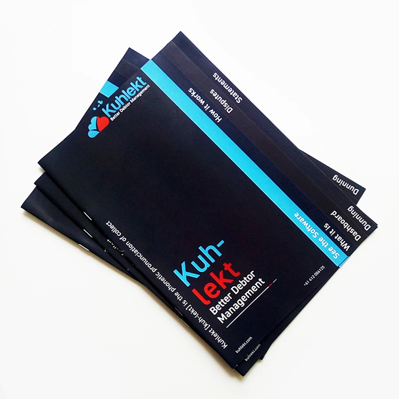 Сделанная на заказ Печать рекламная брошюра листовка буклеты книга