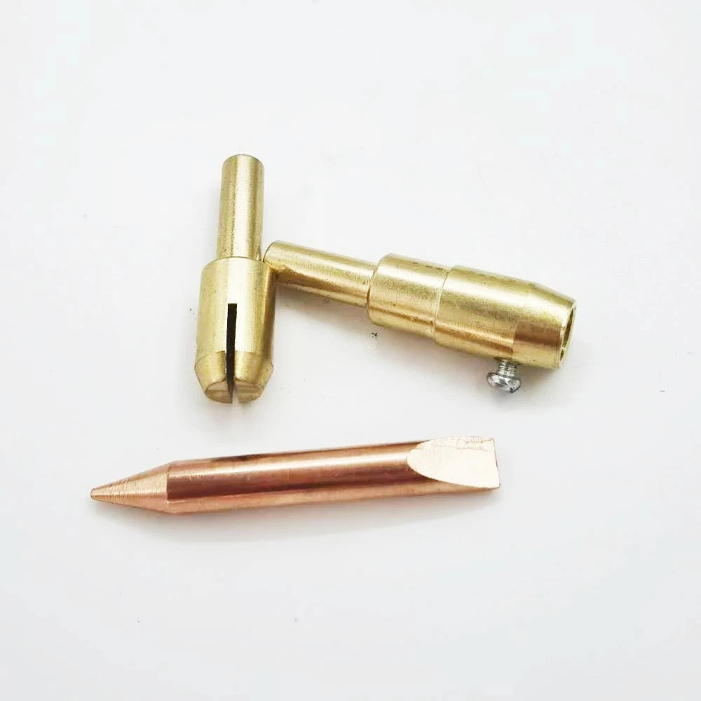 Пистолет для сварки вмятин круглый патрон шайбы наконечник точечной головки