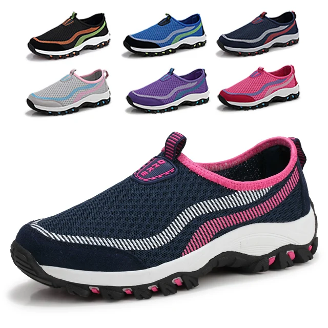 

Lycra Mesh Summer Men Casual Shoes Outdoor Water Sneakers Men HIking Shoes Non-slip Breathable Unisex Trainers Climbing Boots