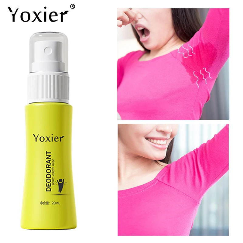 Yoxier удаление запаха тела Подмышечный запах дезодорант водостойкий антиперсиправый спрей стойкий аромат унисекс уход за телом