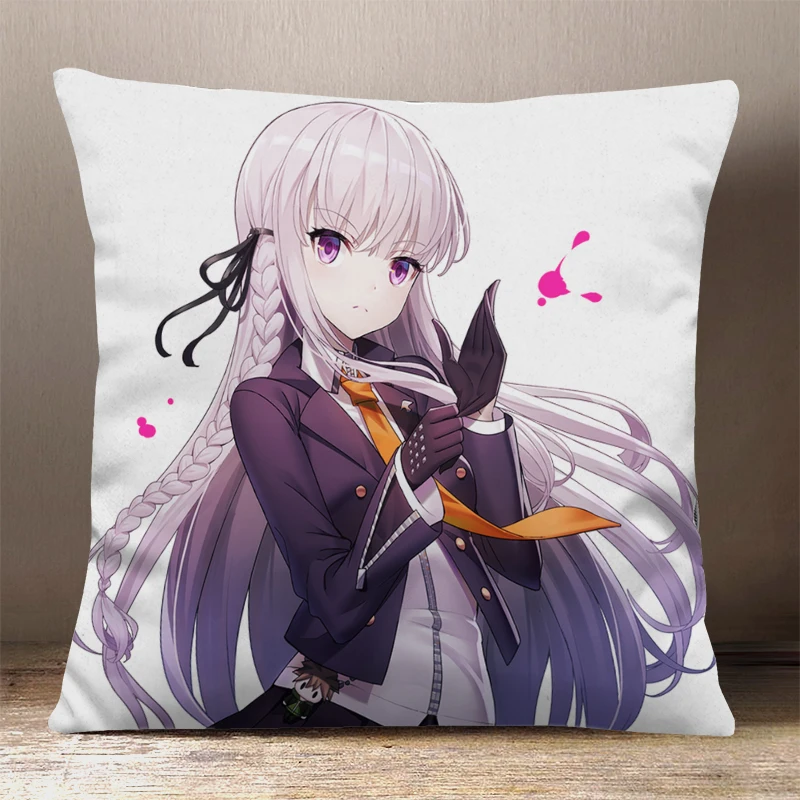Плюшевая подушка для дивана в стиле аниме Danganronpa: Trigger Happy Havoc Kirigiri Kyouko 45 х см -