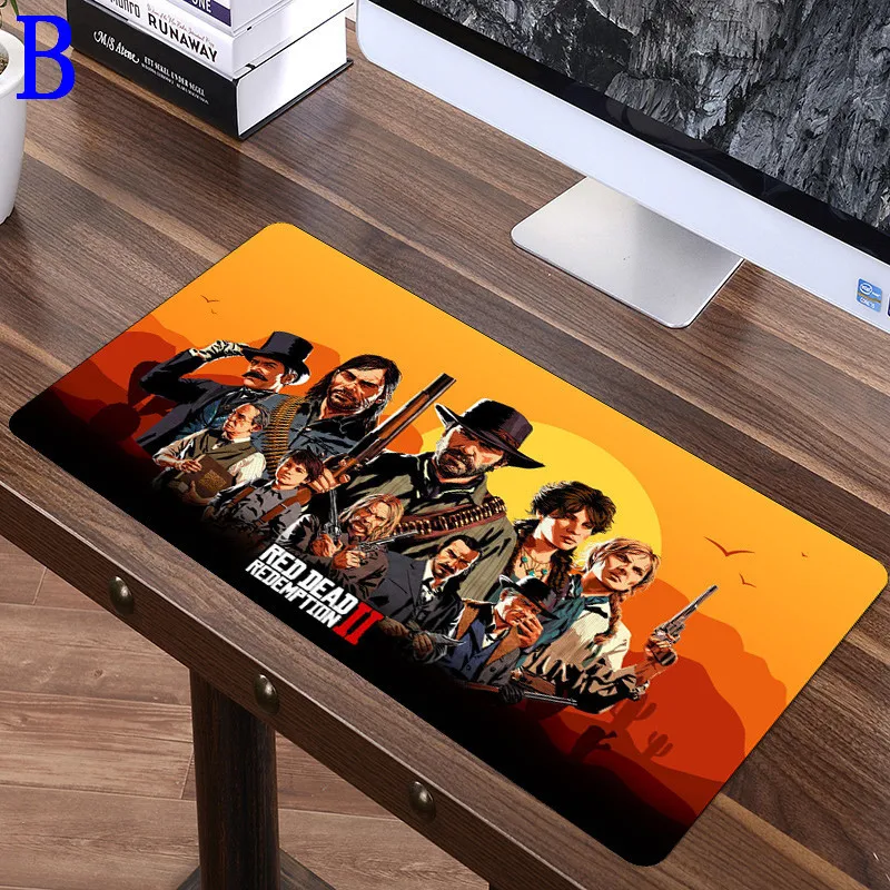 Большой коврик для мыши 60X30cm Red Dead Redemption 2 скоростной Игры Геймер игровой XL