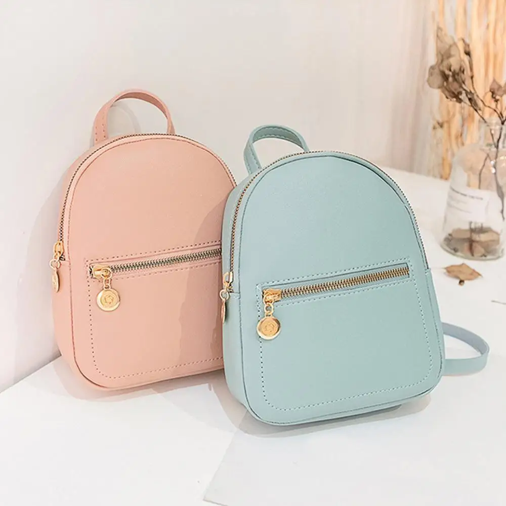 Женский мини рюкзак из искусственной кожи модный школьный на плечо для колледжа