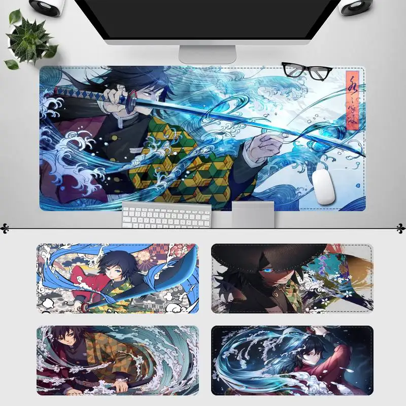 

High Quality Giyuu Tomioka Gaming Mouse Pad Laptop PC Computer Mause Pad Desk Mat For Big Gaming Mouse Mat For Overwatch/CS GO