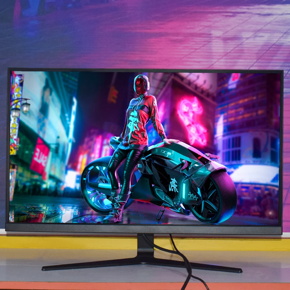 

MUCAI 24 Inch PC monitor 144Hz Ips Lcd Display HD 165Hz 1920*1080p 24" Desktop Gaming Gamer Computer Screen Flat Panel HDMI/DP