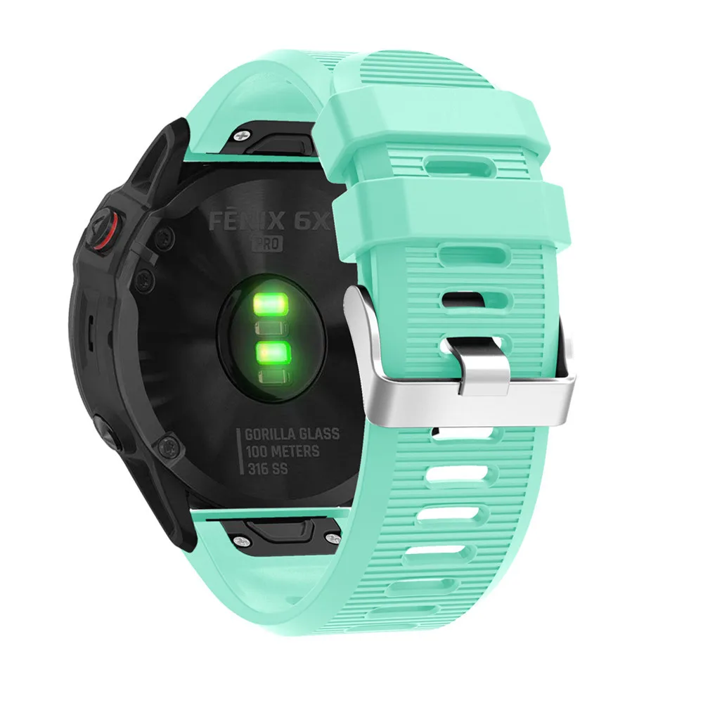 Ремешок из мягкого силикагеля для наручных часов быстрого крепления 26 мм Garmin Fenix