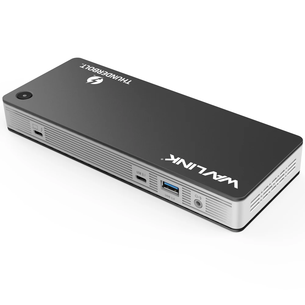 Док станция Wavlink Thunderbolt 3 для двух компьютеров 4K 60 Гц Вт|Док-станции ноутбуков| |