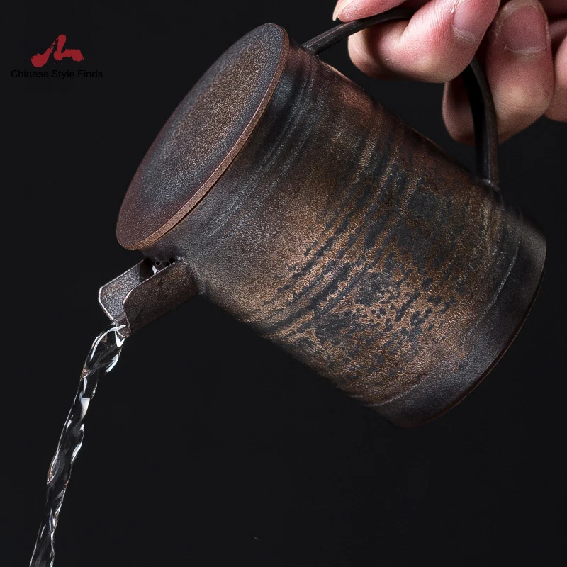 Чайный набор семейный чайник винтажный китайский посуда для напитков 175