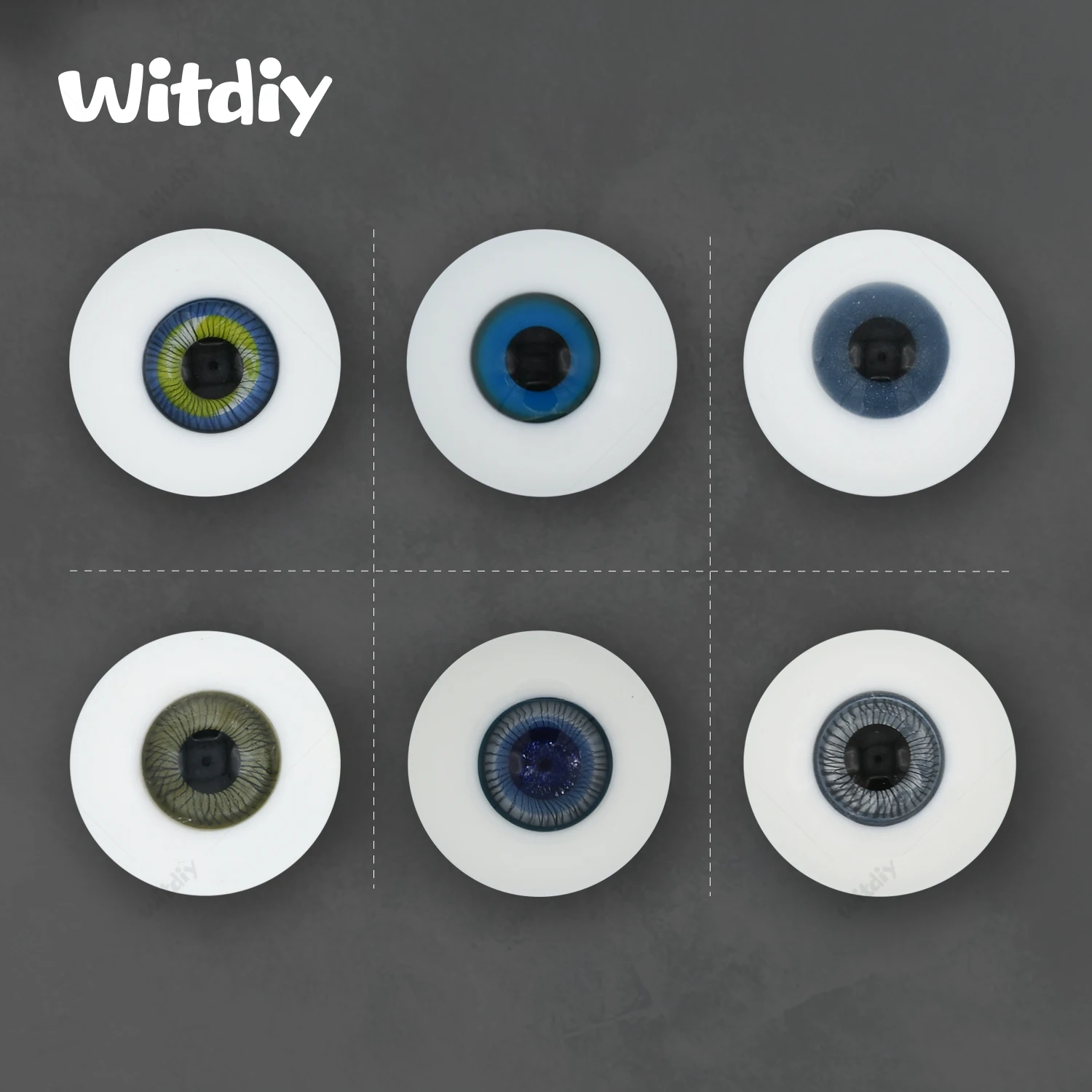 Стеклянные глаза Witdiy/стеклянные для игрушек/кованые при 1000 градусах по