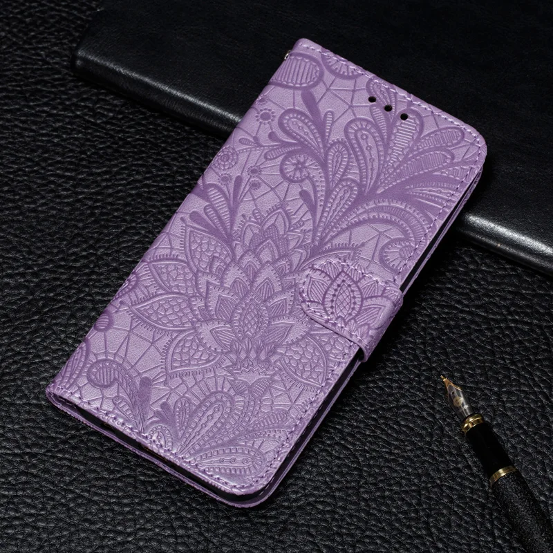 

Lace Flower Leather Wallet Case For Huawei P20 P30 P40 lite E Pro Y5P Y6P Y7P Y8P Honor 7A 7C 7S 8C 8S 9X 9A 9C 9S X10 Case