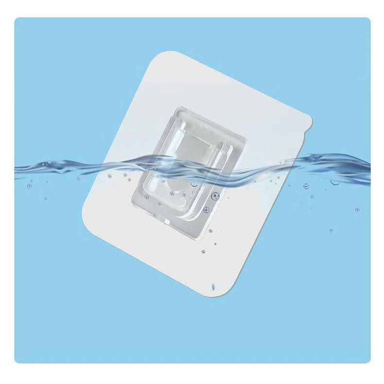 

A+B Double-Sided Adhesive Wall Hooks Hanger Strong Transparent Hooks Suction Cup Sucker Wall Storage Holder For Kitchen Bathroo