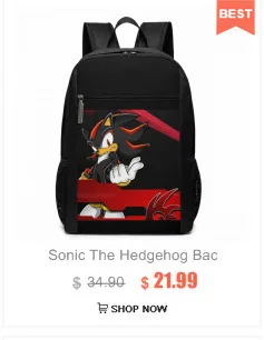 Shadow Sonic рюкзак Shadow The Hedgehog рюкзаки с рисунком высокого качества Сумка многофункциональная спортивная мужская-Женские трендовые сумки
