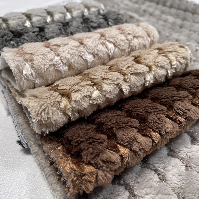 

Velvet Stripe DIY Christmas Decor Fabric Sewing Upholstery Furniture Material Sofa Pillow Undefined Michael Jon Designs