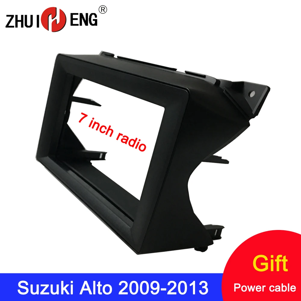 Автомобильная магнитола 7/9 дюйма 2 Din Лицевая панель для Suzuki Alto 2009 2013 fascia